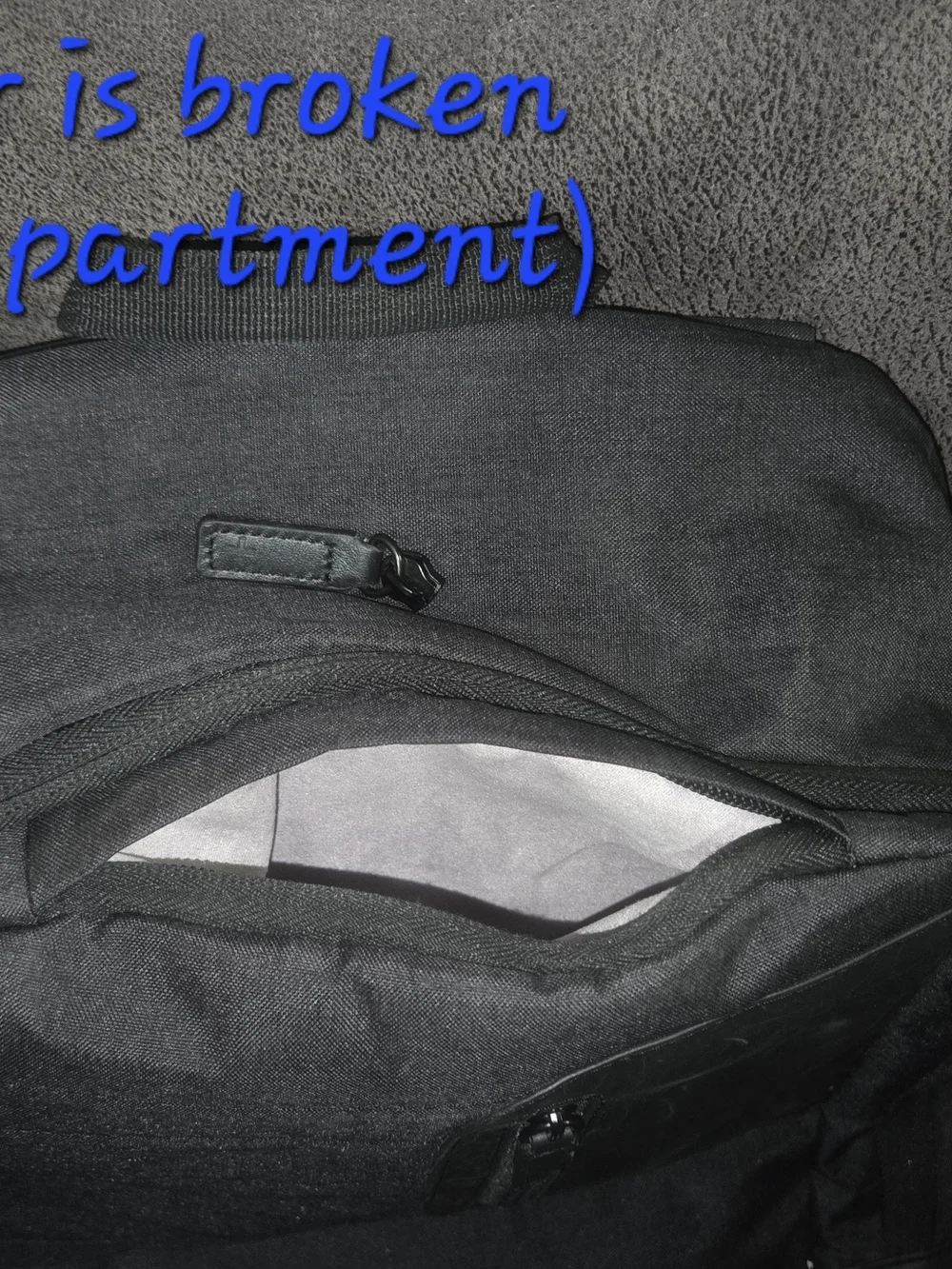 Tavik black backpack